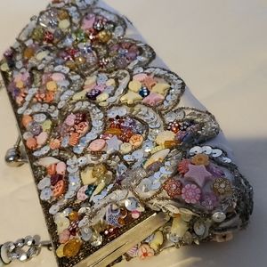 Vintage Formal bag satin inside & out